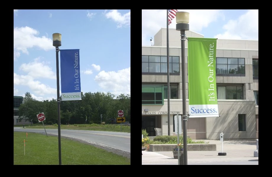 Pole Banners in Rochester
