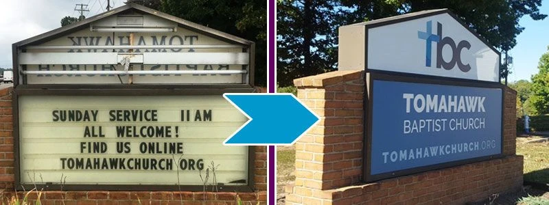 Sign Refurbishment from Image360