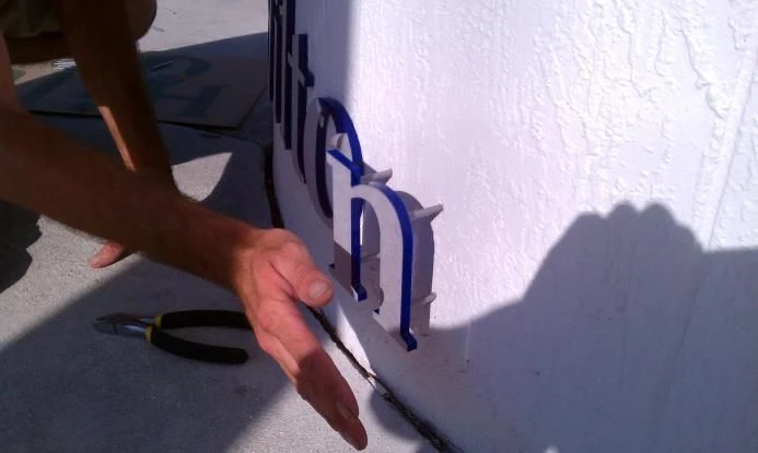 Dimensional Letter Installations