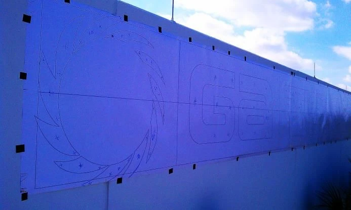 Dimensional Letter Installations