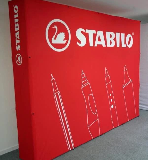 PU016 - Custom Pop-Up Trade Show Booth for Manufacturing
