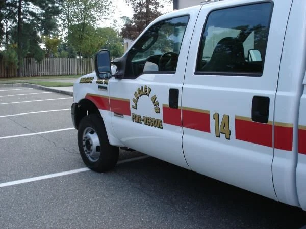 EVR010 - Custom Emergency Vehicle Reflective Striping & Chevron for Government