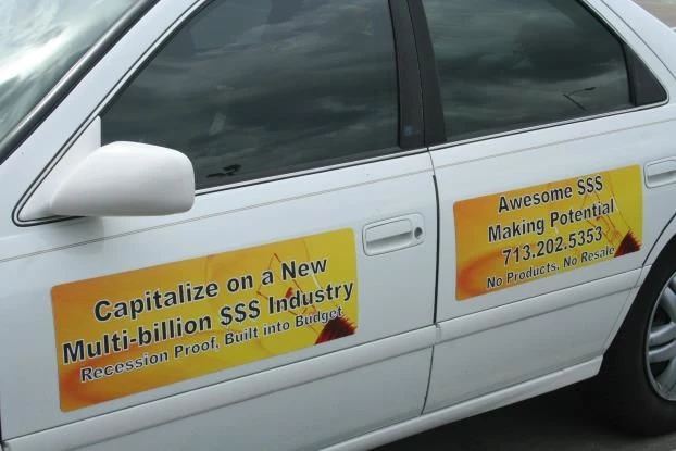 Magnetic Car Signs in Rochester