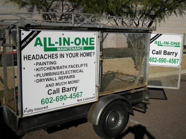 VL229 - Custom Vehicle Lettering for Service & Trade Organizations
