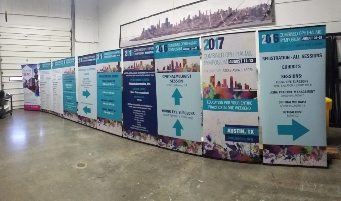 Banner Stands in Rochester