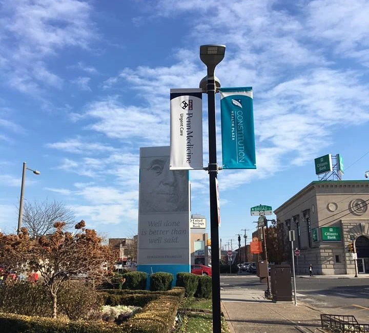 Pole Banners in Rochester