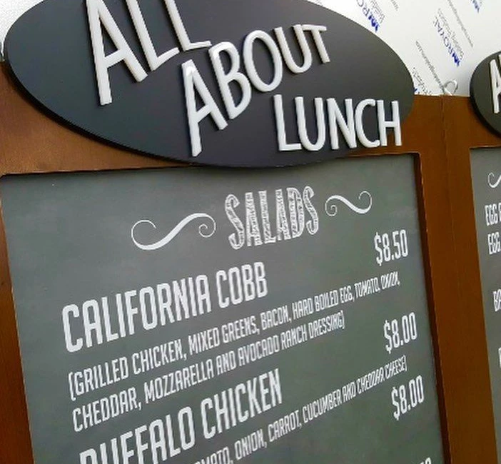 Menu Signs & Price List Signage