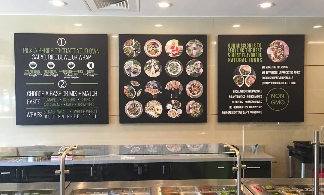 Menu Signs & Price List Signage