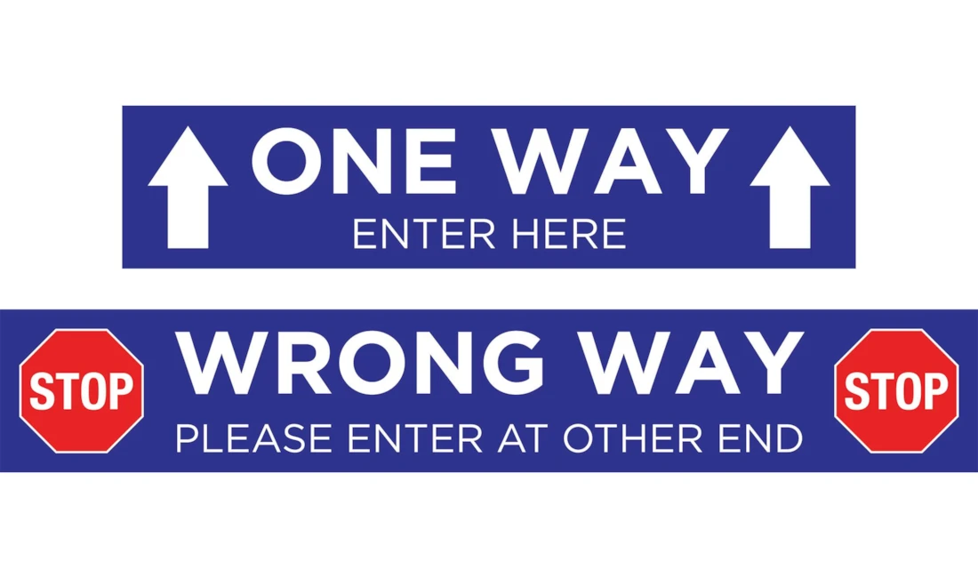 Social Distancing Signs in Rochester