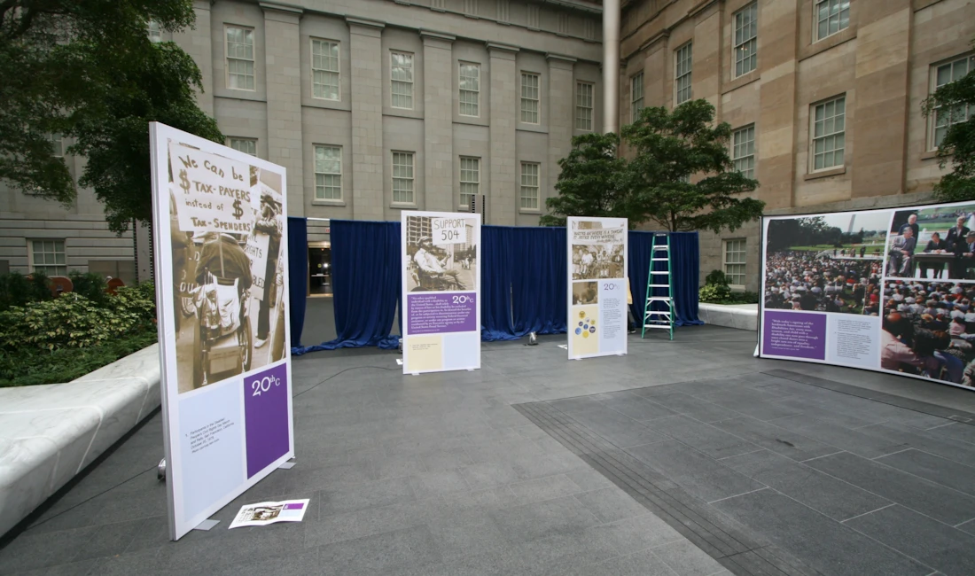 Corporate Event Banner Stands
