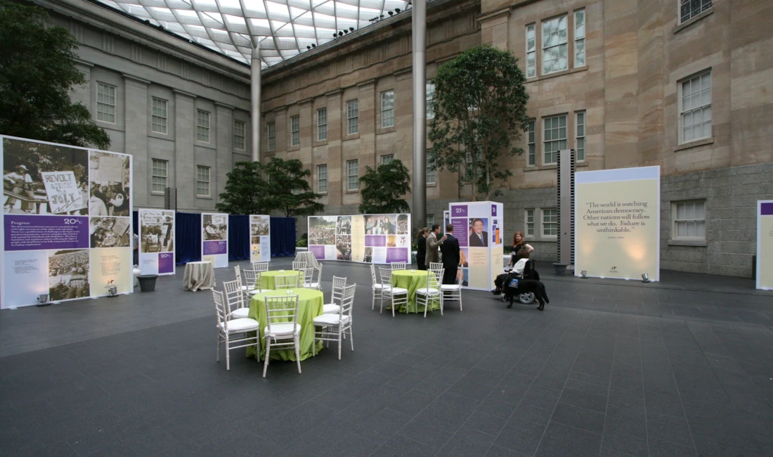 Corporate Event Banner Stands