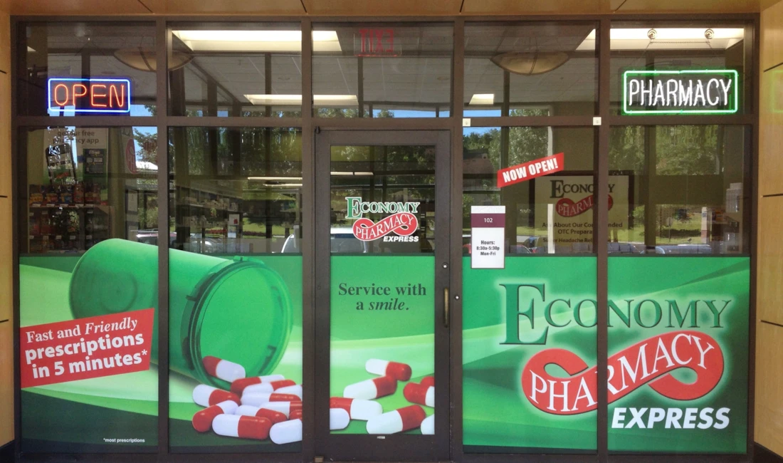 Custom Vinyl Door Decals For Your Rochester Business