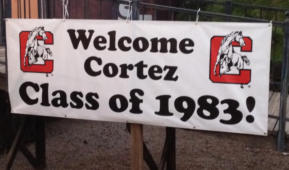 Class Reunion Banner