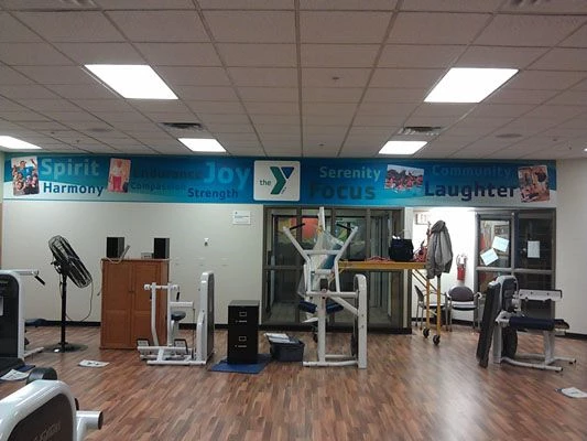 Fitness facility wall graphics Rochester NY