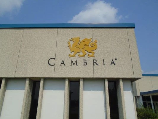 Building dimensional logo sign Rochester NY