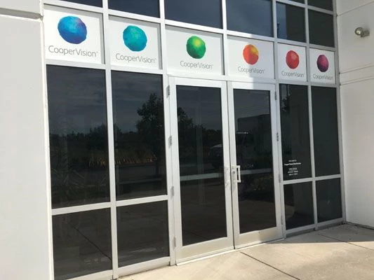 Company Window graphics office doors Rochester NY