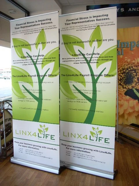 Retractable Banners, Pop-Up Banners and Stands
