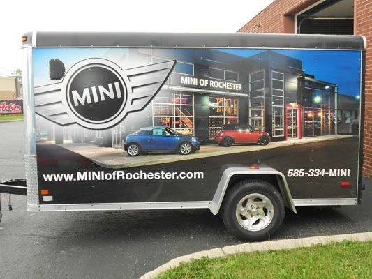 Trailer wrap and vehicle decals Rochester NY