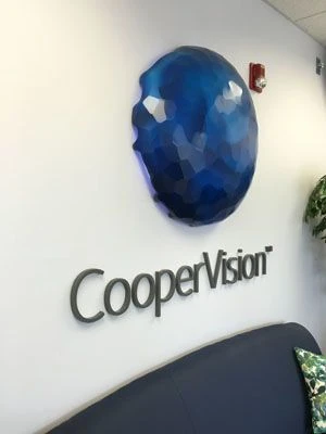 Office Lobby Dimensional company logo Henrietta NY