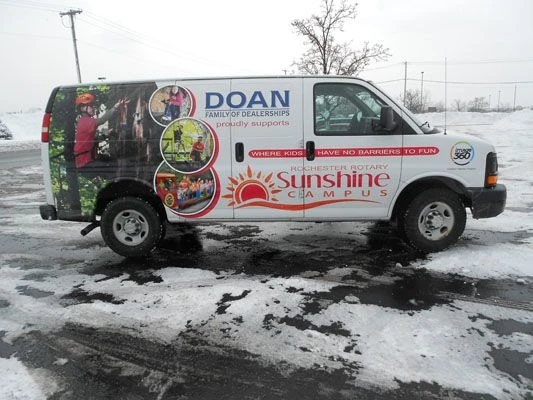 Full vehicle wrap Rochester NY