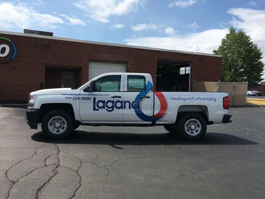 Company Truck vehicle graphic design Rochester NY