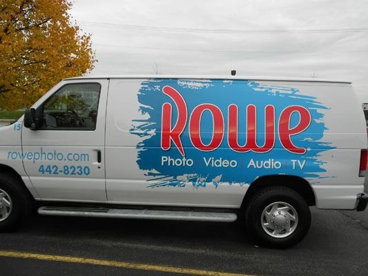Company van wrap design Rochester NY
