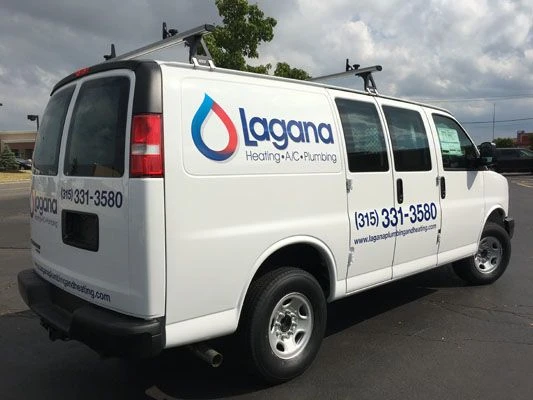 Company van wrap design Rochester NY