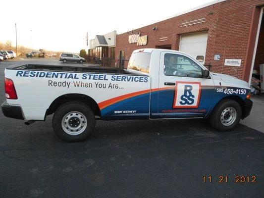 Company van wrap design Rochester NY