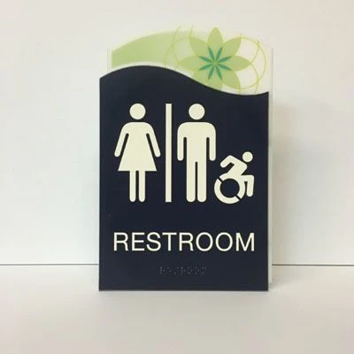 ADA Braille Custom branded Sign for Office Rochester NY