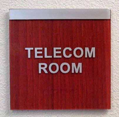 ADA office signage room name example Rochester NY